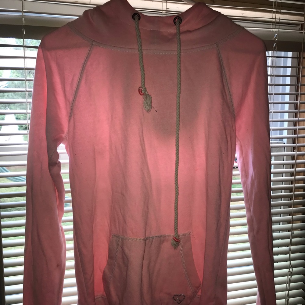 Pink hoodie